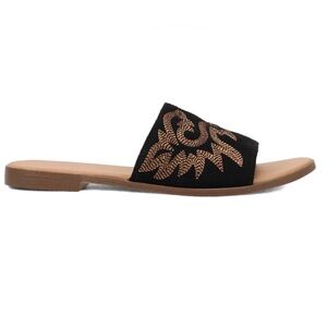 Dingo Lasso Women's Size 8.5 Black‎ Lasso sandal, slide